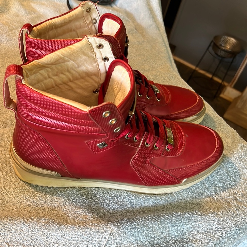 J75 by Jump Matte Red Sneaker Boot